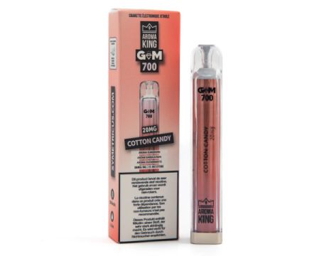 Aroma King Gem 700 puffs 20mg - Cotton Candy